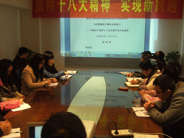 贯彻十八大精神，实现新跨越