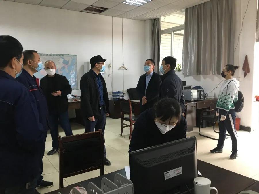 湖北省药监局武汉分局检查组考察东信医药，助力复工复产